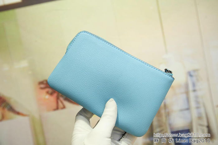 COACH蔻馳 原單 專櫃新款 28384 手挽包 白色櫻桃零錢包  Chz1301